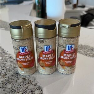 McCormick Maple Brown Sugar Finishing Sugar - Set of 3